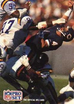 Jim Harbaugh Chicago Bears 1991 Pro set NFL #716